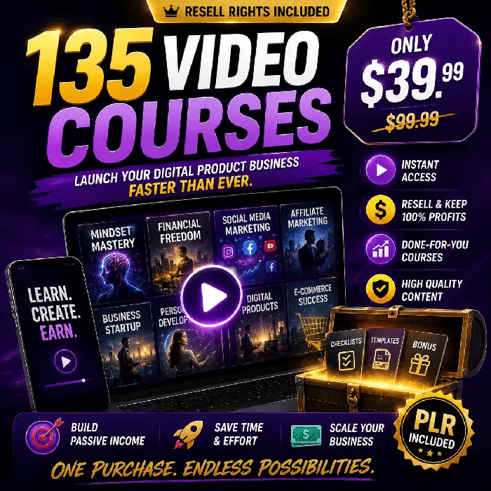 135 Digital Business Video Courses